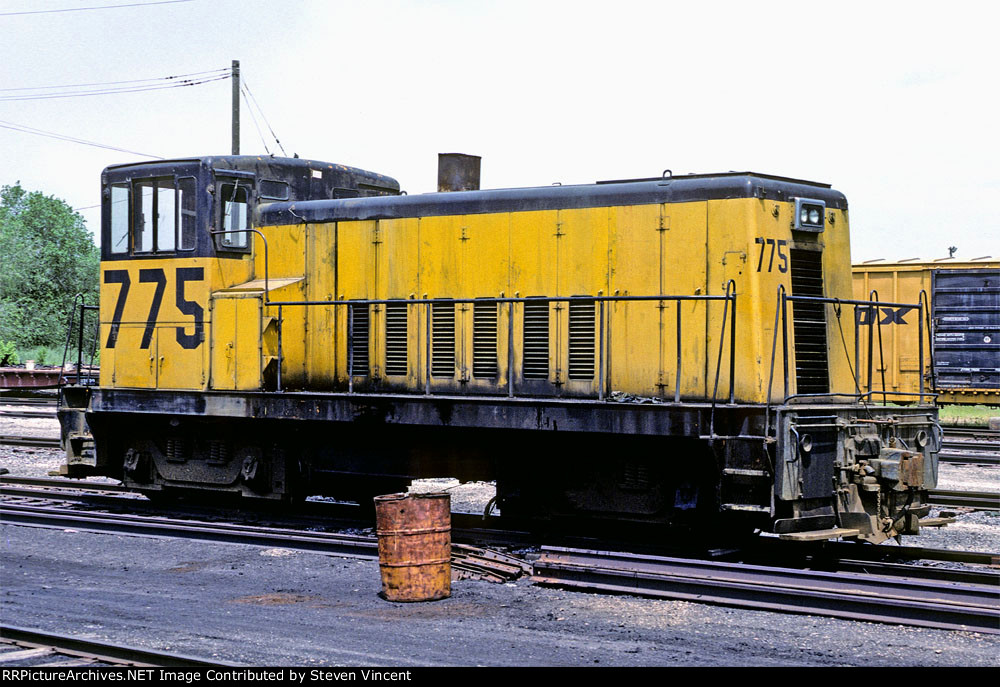 Former Kennecott Copper GE 70 tonner #775